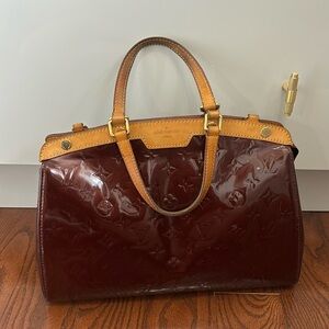 Louis Vuitton Monogram Vernis Brea MM Purse